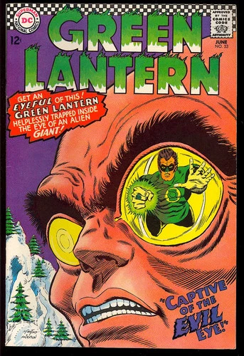 Green Lantern #53 High Grade Silver Age Superhero Vintage DC Comic 1967 VF