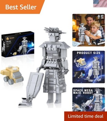 Mega Maid Spaceball I Creative Building Set with Mini Eagle 5, Space Movie Ca...