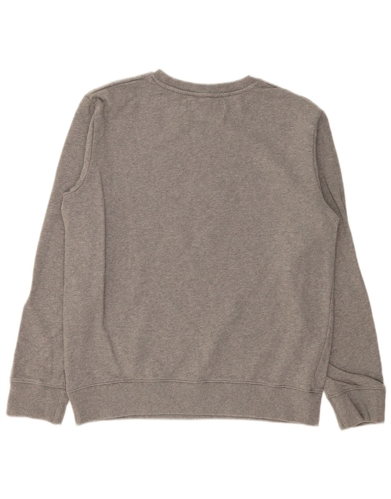 CALVIN KLEIN JEANS Womens Graphic Sweatshirt Jumper UK 18 XL Grey Cotton DF17 thumbnail 2