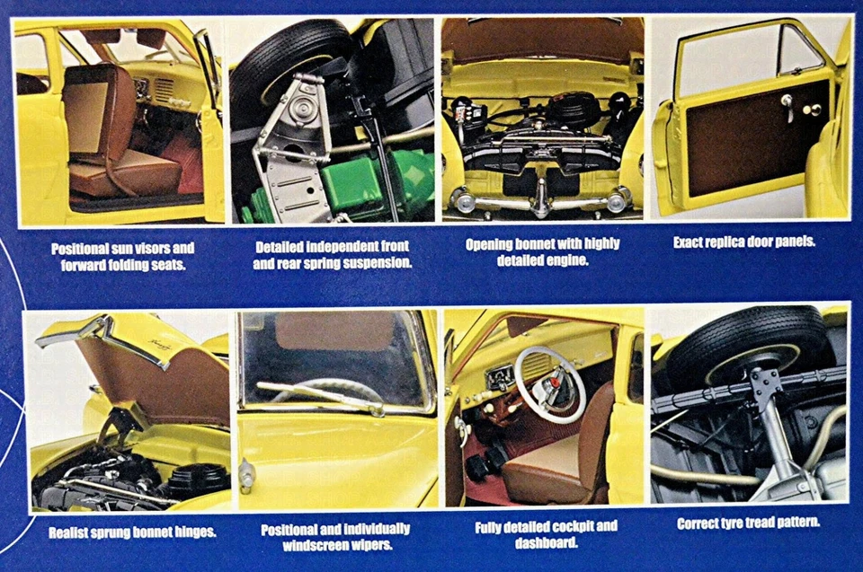 Kaiser Henry J Limousine 1951 Giallo 1:18 Sun Star Platinium Collection 5091 - Immagine 4 di 4