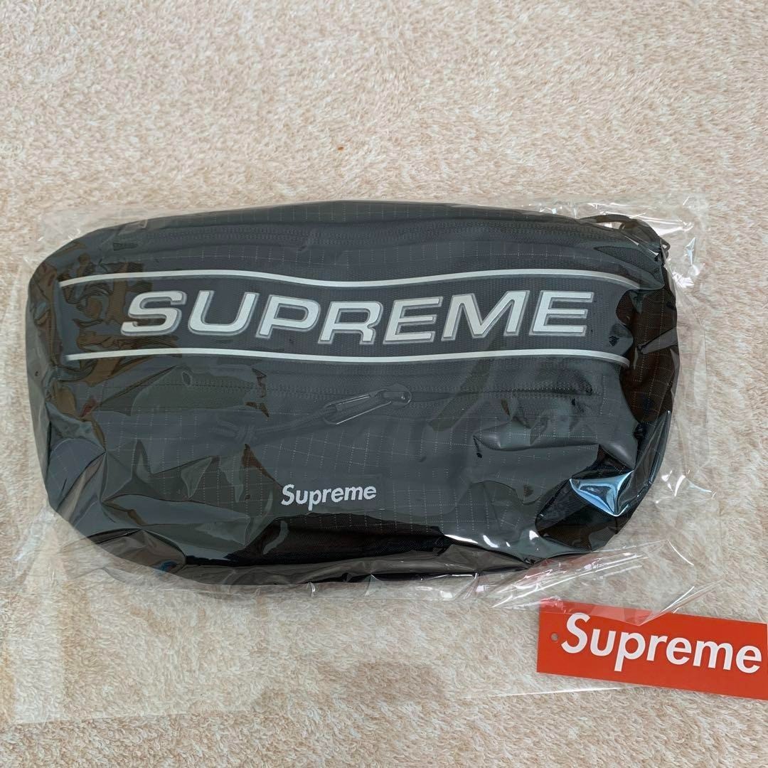 Supreme Waist Bag Black 2023 FW Crossbody Shoulder Bag From Japan
