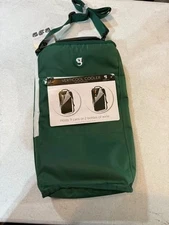 Geckobrands Verticool Insulated Portable Cooler Holds 9 Cans or 2 Wine Bottles