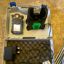MSA ALTAIR 4XR Multi Gas Detector LEL O2 CO H2S w/ Charger Cradle Case