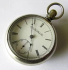 Antique Elgin Pocket Watch 18 size 7 jewels Oresilver case for Parts-Repair