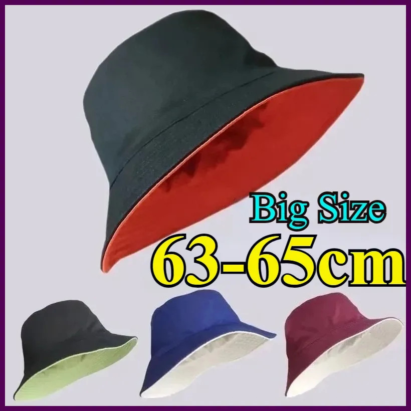 Sombreros de pescador para hombre, agrandados, con cabeza grande y profunda, XXL