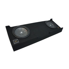 07-13 GMC Sierra Crew Cab Truck Kicker CompR CWR10 Dual 10" Sub Box Final 2 Ohm