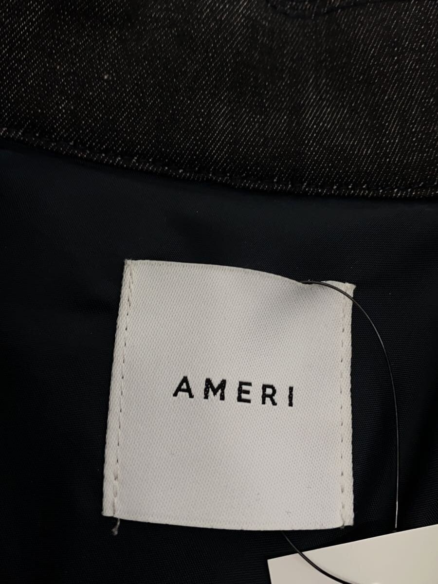 AMERI Cotton Coat Black Size Free Used Winter Out… - image 3