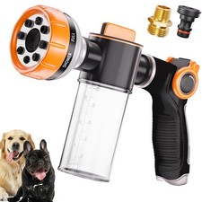 Dog Washing Hose Attachment, Pet Shower, Upgrade 8in1 Mode Dog Shower Attachm...