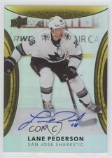 2022-23 Upper Deck Trilogy Gold Auto Lane Pederson #61 Auto 4z8
