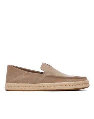 Toms Alonso Rope Slipper Loafer Wildleder Dune