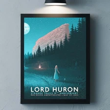 Lord Huron Strange Trails 10th Anniversary Morrison Colorado 2025 Night 2 Poster