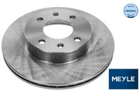 2X Bremsscheibe Meyle 28-155210009 2 Bremsscheiben Vorderachse Vorne