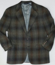 Vintage Polo Ralph Lauren Sport Coat Made in USA 100 Lambswool 40R 3-Roll-2