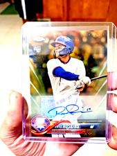 2018 Topps Chrome Update Gold Refractor /50 Rhys Hoskins #HMT28  Rookie Auto