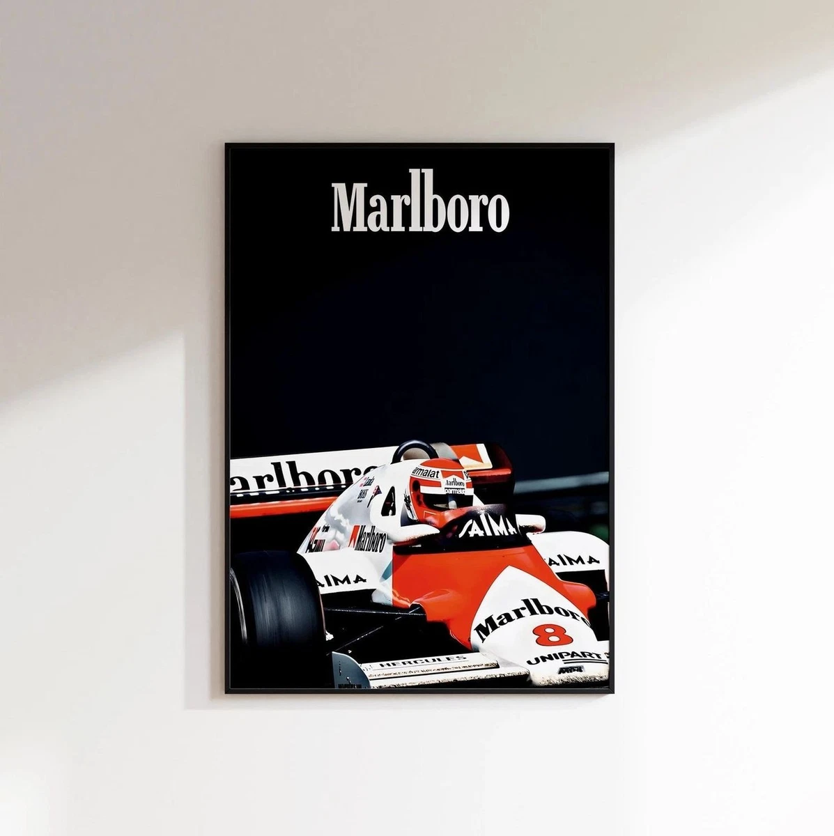 Affiche Ayrton Senna – Décoration murale du pilote légendaire Affiche Ayrton Senna – Décoration murale du pilote légendaire