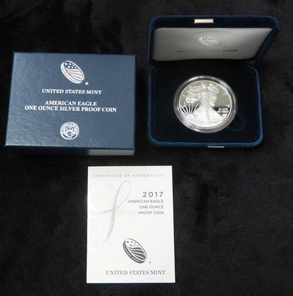 2017 American Eagle Proof Silver Bullion Coins for sale | eBay
