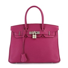 HERMES Birkin 30 Togo Leather Tosca Hand Bag Purse 90316053
