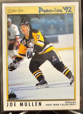 1991-92 O-Pee-Chee Premier Joe Mullen #153 Pittsburgh Penguins