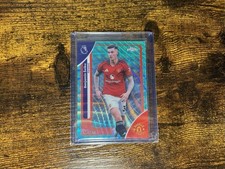 Benjamin Sesko Teal wave /199 #137 Topps Chrome EPL Manchester United sp 2026