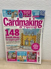 2014 Cardmaking  Papercraft Issue 133 August UK Craft Book No Gift