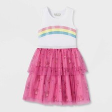 Care Bears Tutu Dress Girls Size Med Large X Large A4031