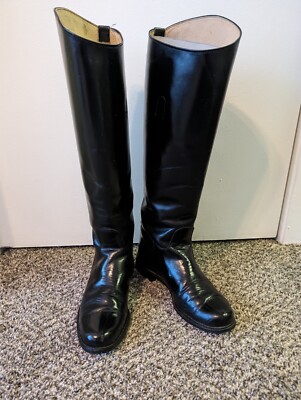 Bottes vintage-bottes d'équitation-bottes noires-femmes Bottes vintage-bottes d'équitation-bottes noires-femmes