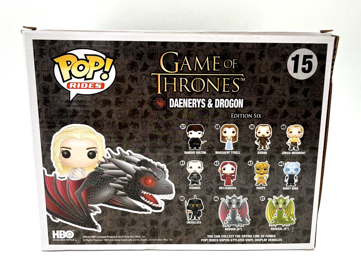 Funko POP Rides Game of Thrones Daenerys and Drogon 15 6 Funko POP Rides Game of Thrones Daenerys and Drogon 15 6