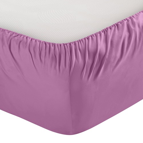Fitted sheet Full Size 16” Deep Pocket Easy Care Breathable Elastic Bed Sheets - Picture 39 of 92