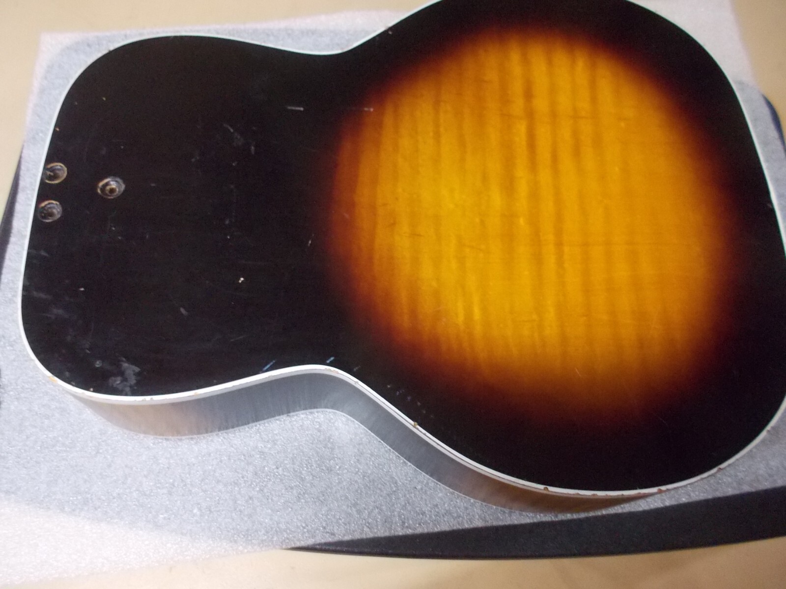 Vintage 60's USA Kay Truetone acoustic guitar body eBay