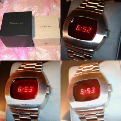 ハミルトン Hamilton PSR H524140 パルサー 美品 H524140 Hamilton Psr Pulsar Watch Led Reprint 2020 | eBay