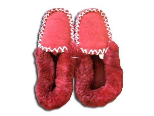 Unisex Australian Sheepskin Wool Moccasins Slippers Mocasin Mocassin Leather Ugg - Picture 11 of 150