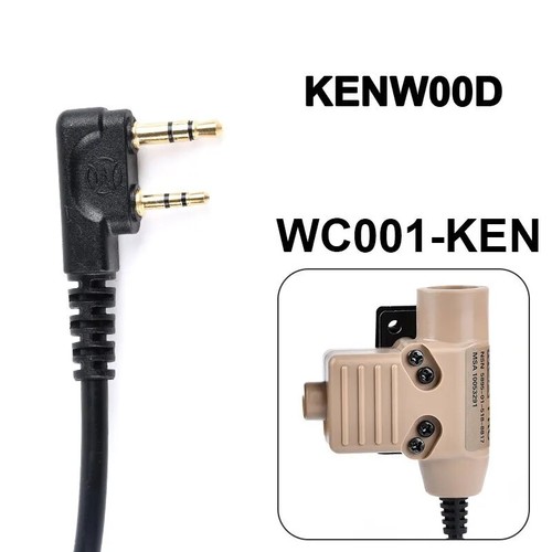 Tactical Wired Plug Headphone Adapter Outdoor Headphone Connection Cable - Zdjęcie 8 z 26