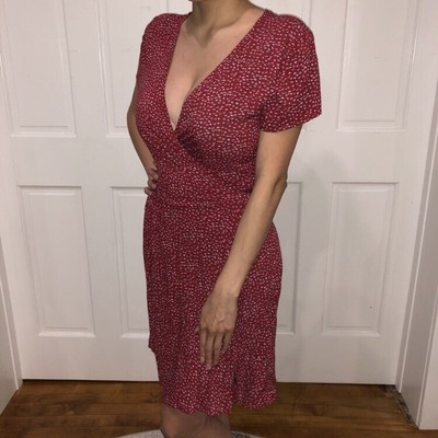 brandy melville lara blue floral dress