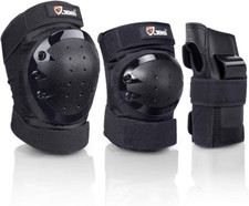 Adult  Kid Knee Pads Elbow Pads and Wrist Guards for Roller Inline Skating Scoo