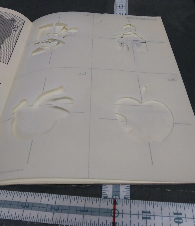 SCHOOLHOUSE ABC'S STENCIL CROSS STITCH PATTERN - Image 4 of 4