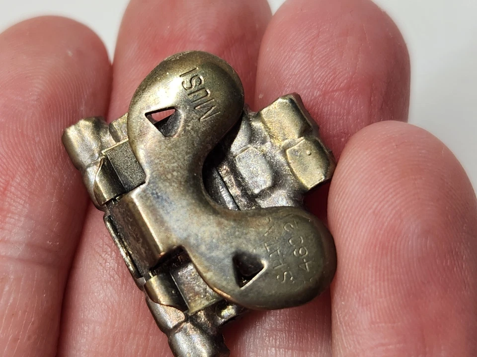 Clips para zapatos Musi de colección - plateados - pedrería - triángulos pequeños - dos clips para zapatos Foto 4 de 4