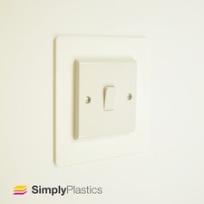 Light Switch Surrounds Perspex® Coloured Acrylic Light Switch Finger Plates