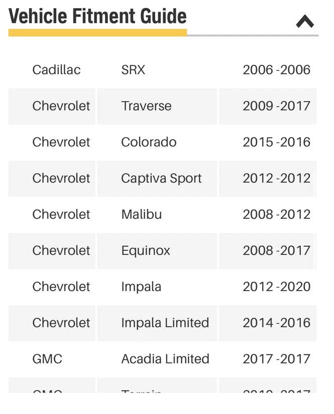 Arranque para Chevrolet Traverse 2009-16, GMC Acadia 2007-16, Cañón 2015-2016 3,6 L Foto 4 de 4