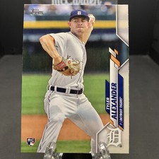 2020 Topps Series One Tyler Alexander #285 Rookie RC Detroit Tigers