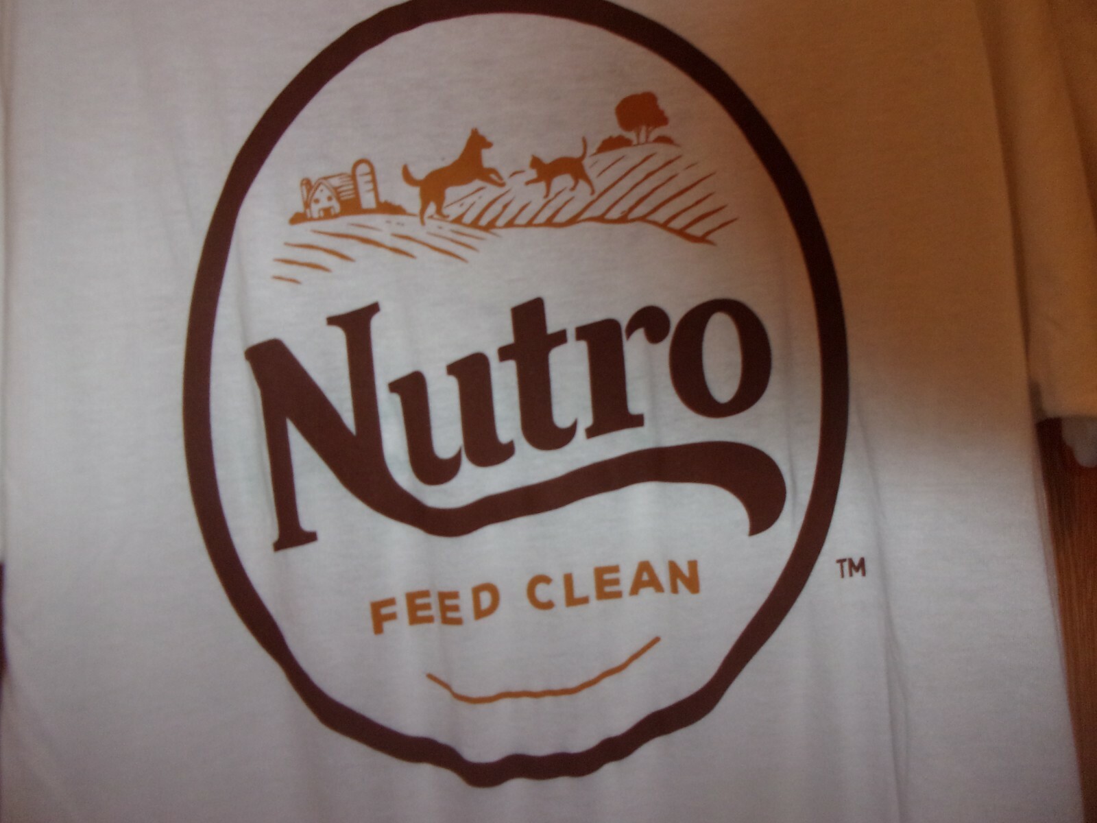 Feed Clean White L T Shirt