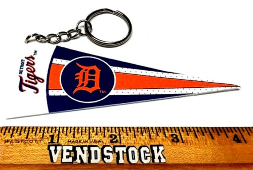 DETROIT TIGERS MLB BASEBALL LICENSED KEYCHAIN BACKBACK PULL GIFT YOU PICK - Picture 11 of 11