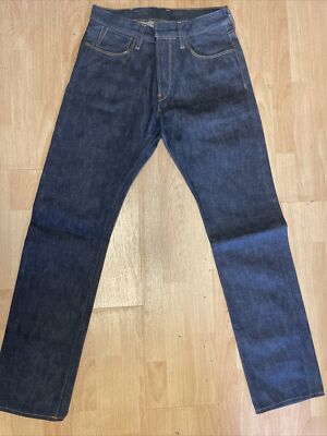 460 RRL Double RL Men's straight leg raw rigid vintage denim size 30x32