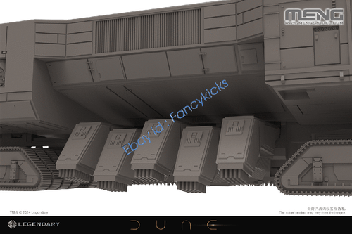 MENG SS-020 SPICE HARVESTER Montage Modellbausatz - Bild 8 von 8