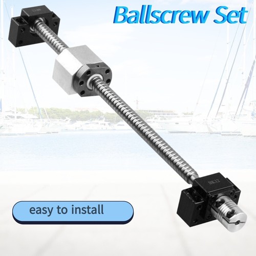 SFU1604 RM1604 Ballscrew with End Machine & Support &Housing& Coupler 300-1000mm - Picture 7 of 14