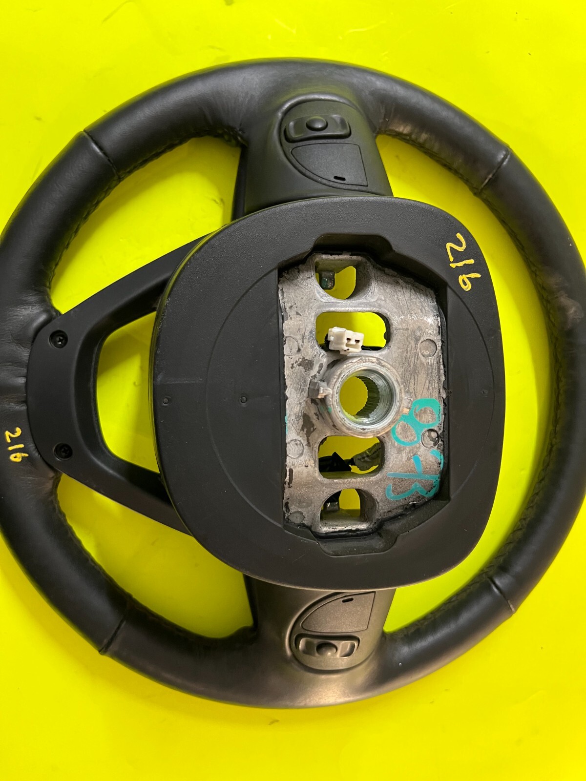 2016 Jeep Cherokee Black Leather Heated Steering Wheel with controls