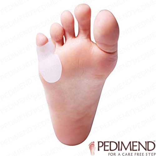 PEDIMEND™ 2X Pinky Toe Spacer Tailor's Bunion Corrector Pad Bunionette Separator - Picture 35 of 38