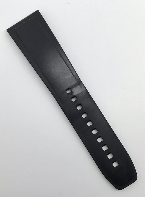 breitling black diver pro rubber strap