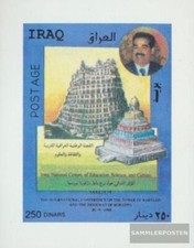 irak Bloc 84 (complète edition) neuf avec gomme originale 1999 archéologiques dé