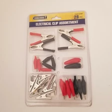 Storehouse 28 Piece Electrical Clip Assortment, Item 67589, New