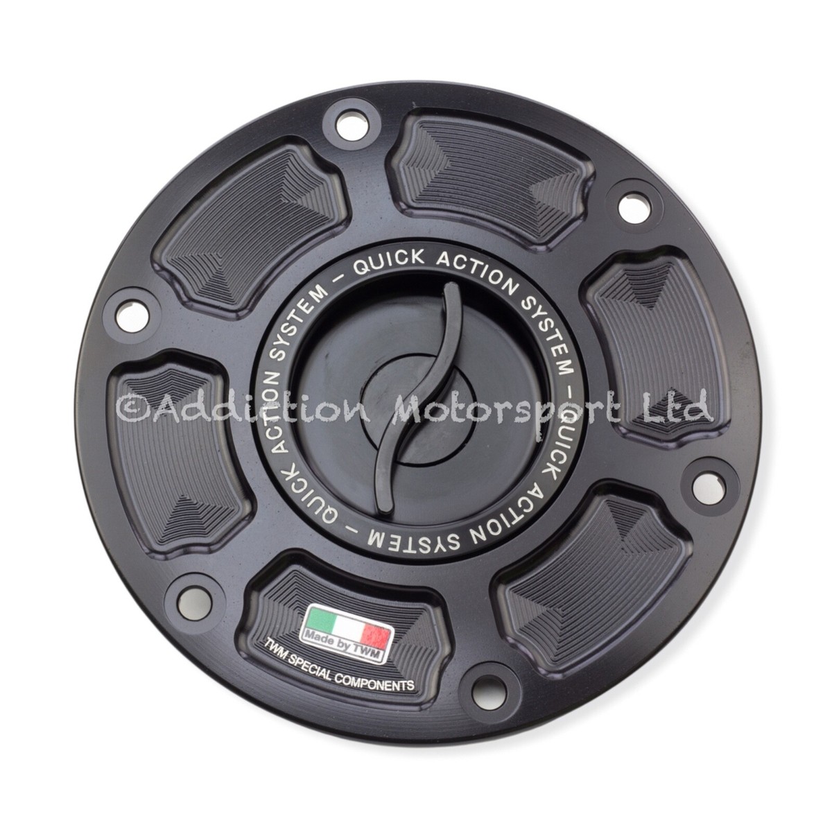 TWM Keyless Quick Release Action Black Fuel Cap for KTM 1290 Super